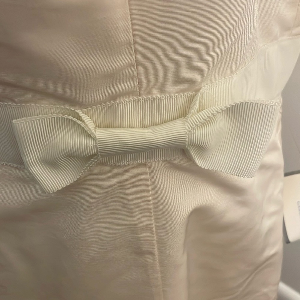 NWOT j crew cream cocktail dress